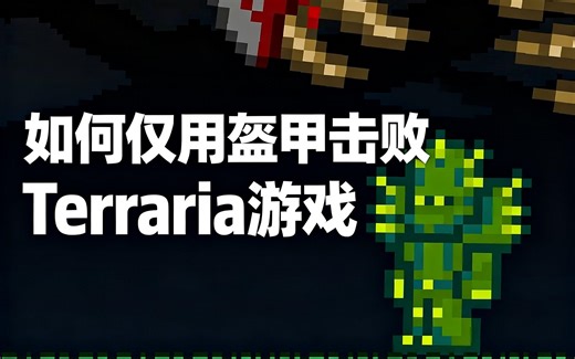 [中配]如何仅用盔甲击败Terraria游戏 - Throarbin