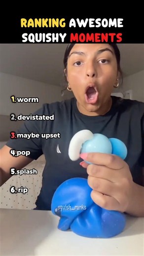 ranking awesome squishy moments 😭#shorts