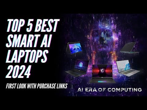 Top 5 Best AI Technology Laptops in 2024⚡New Launched Laptops 2024⚡Detailed Preview + Purchase Links