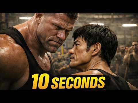 Bruce Lee HUMILIATED 330lb Iron Pumper In Under 10 Seconds!