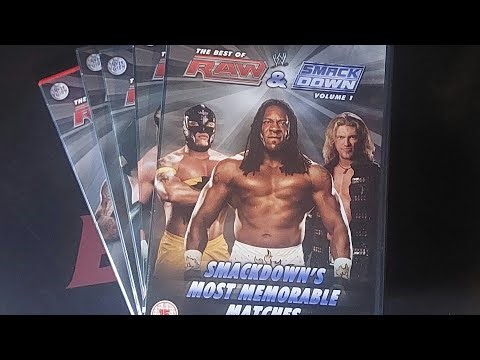 WWE Best Of Raw & Smackdown Volumes 1-5 DVD Collection