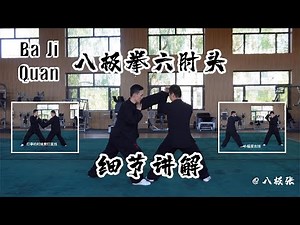 Bajiquan 1v1 Elbow&Fist Skills Details【Chinese Martial Arts/Kung Fu】Tutorial Session4:八极拳教学 六肘头 细节讲解