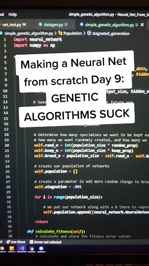 Challenges of Genetic Algorithms in Machine Learning