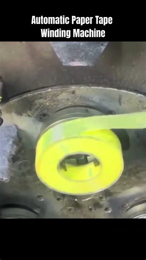 Fully Automatic Paper Tape Winding Machine #mechanical #automatic #machine