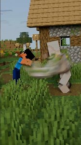 What If Minecraft... The Iron Golem Was Security?! 🛡️💢 #shorts