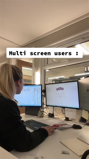 Maximizing Productivity in the Office with Multiple Screens