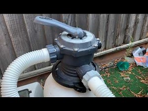 Intex Sand Pump - low flow filter SOLUTION