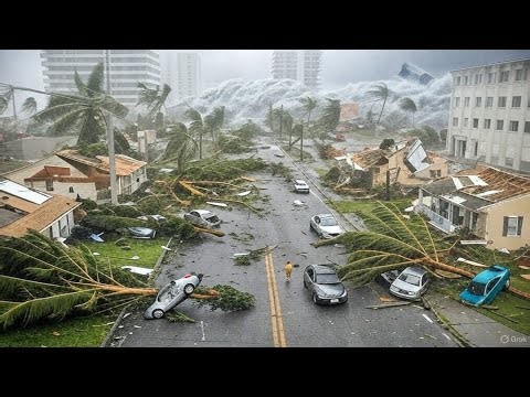 China Hit by BRUTAL Supercell! Extreme Winds and Blinding Rain Slam Zhejiang Province