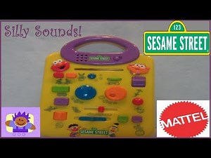 2000 Sesame Street Elmo and Zoey Silly Sound Station Toy By Mattel