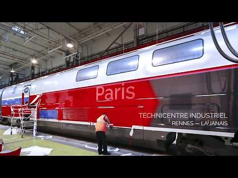 TGV Lyria – behind the scenes of a train lamination
