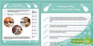 Preparing for Baby: Hints and Tips for Bottle Feeding