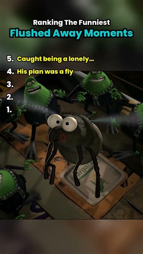 Ranking Funniest Flushed Away Moments