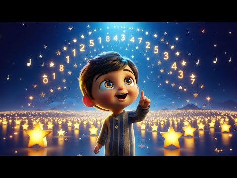 Counting Stars 1 to 20 🌟 | Hindi Counting Song for Kids | Learn Numbers with Stars