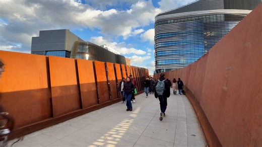 Over the ISEC bridge and into finals week | Northeastern University