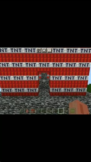 Minecraft Chicken Blast Test 💥 #shorts #minecraft #minecrafttutorial