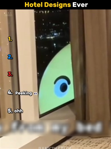 Ranking Weirdest Hotel Designs Ever #ranking #top5 #HotelDesigns #FunnyVideos #Viral