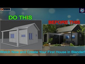 Beginners' Guide Part1: Easy Steps to Design a House in Blender