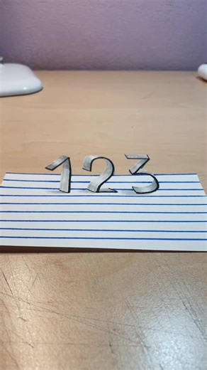 How to Create 3D Numbers with Simple Craft Techniques