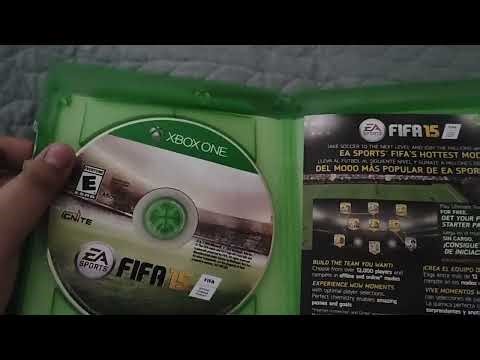 Xbox One FIFA 15 unboxing