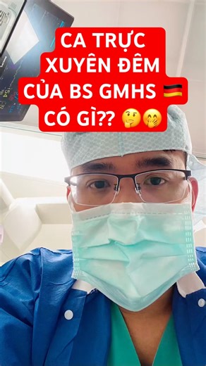 REVIEW MỘT NGÀY TRỰC ĐÊM CĂNG CỦA BS GMHS Ở ĐỨC 🇩🇪🇩🇪🇩🇪