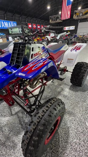 Double Dean Sundahl's, the new one will get a different colorway just havent decided yet. Which one do you want to ride??? #yamahabanshee #bansheetok #2strokepower #twostroke #atvtok
