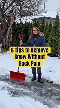 Avoid Back Pain With These Snow Removal Secrets!