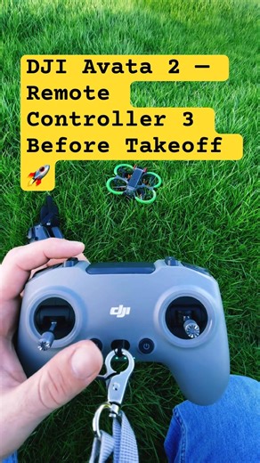 Testing Getting Ready to Fly DJI Avata 2 (All Buttons) every button on the DJI remote controller 3