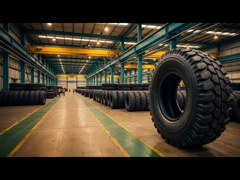 How Retread Tires Are Made in a Factory (Tire Recycling)
