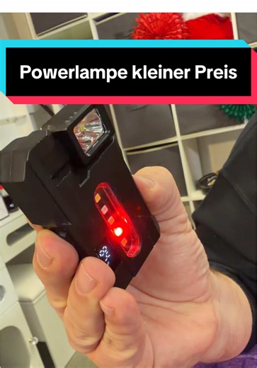 Klein, praktisch und beeindruckend: Die Powerlampe im Test