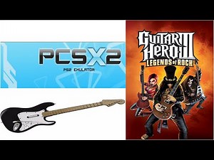 como configurar PCSX2 para guitarra e jogo guitar hero