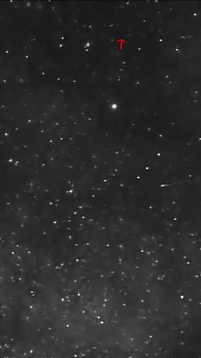 2.3M views · 45K reactions | Space object flares brightly as it passes overhead! | Jim Kern | Facebook