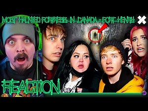 Sam and Colby - Demonic Attachment at Canada's Most Haunted Fortress | REACTION (BEST ON YET)