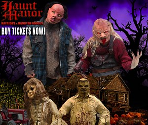 345 reactions · 132 shares | Don't Miss The Nation's Premier Halloween Event at Haunt Manor. Open this Fri, Sat, Sun, Mon, Tues 2017. NEW 13th Street Hayride, Rotland Cemetary and Poltergeist Haunt. Reserve Now. www.HauntManor.com *** Click "SHARE" *** for a chance to win TWO FREE TICKETS (announced Friday) | Haunt Manor - Hayrides & Haunted Houses | Facebook