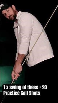 STOP Flipping! 🤯 At-Home Golf Impact FIX (Alignment Stick Drill)