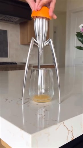 Cai Feng on Instagram: "👽🍋 Juice Extraction from Outer Space! 🛸 「Alien Octopus Juicer」 ✅ Cyborg Design：Dual chrome finishes (Silver/Gold) glow like UFO ✅ Tentacle Tech：8 stainless arms extract 30% more juice ✅ Size Matters： 👾Large (11.4” tall) - Family size, 1 lemon=5oz nectar 👾Compact (8“) - Fits picnic baskets, juice on-the-go ✅ Auto-Clean Mode：Detachable parts survive dishwasher cycles 🎁 LIMITED：Free ”Galaxy Mixology Guide“ + non-slip base 👉🏻 Use code”ALIEN20“ for 20% off ➕ Join #Spac