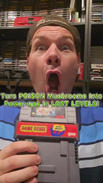 Turn Poison Mushrooms Into Power-Ups in Mario Lost Levels (SNES)