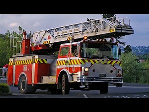 29 Old Fire Trucks Responding Lights & Sirens - New Zealand