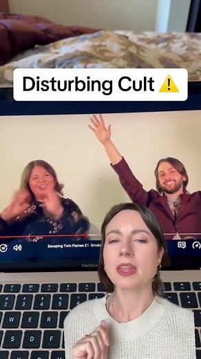 The Twin Flames Universe is a zoom based cult run by Jeff and Shaleia. They have been accused of encouraging their followers to stalk love interests, and pressuring them to change their genders #cult #twinflames #universe #truecrime #jeff #shaleia #mystery #creepy #strange #scary #netflix #amazon #documentary #horror #investigation