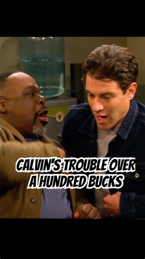 Calvin's Trouble Over a Hundred Bucks.#foryou #comedy #shortvideos #shorts #shortvideo