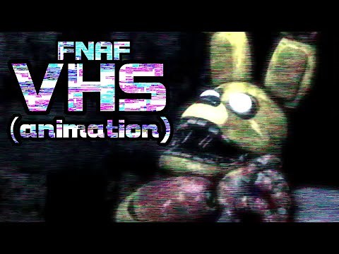 FNAF / SFM | Back footage of Springbonnie (VHS animation)