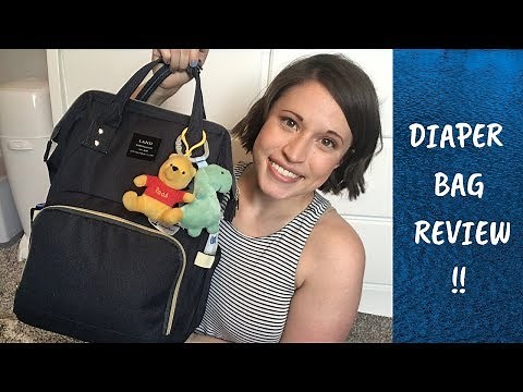 DIAPER BAG REVIEW! LAND MOMMY & BABY BAG. WHAT'S IN MY DIAPER BAG!