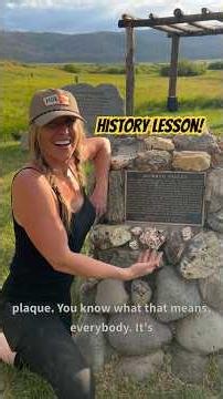 Another pit stop for us, Humbug Valley CA. Pretty amazing history! Full ECV plaque read by Tenille🤠