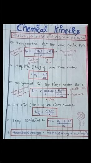 class-12 chemistry ch-3 formula 2025 -26 #formula #shortvideo
