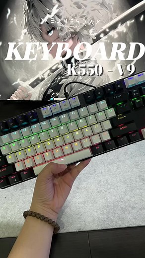 K550 V9 Gaming Mechanical Keyboard Review