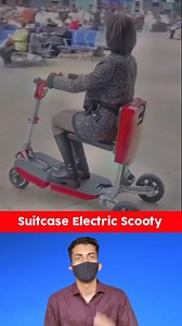 77K views · 265 reactions | Suitcase Electric Scooty  . #fbyシvideo #fbreels23 #fbreelsfypシ゚viralvideo #fbreelsvideo #fbreels #reelschallenge #reelsfbシ #fbreelsfypシ゚ #reelstrending #reelsvideoシ #reelsviralfb #reelsfacebook #fbreelsviral #tranding #homepage | Eagles Info | Facebook
