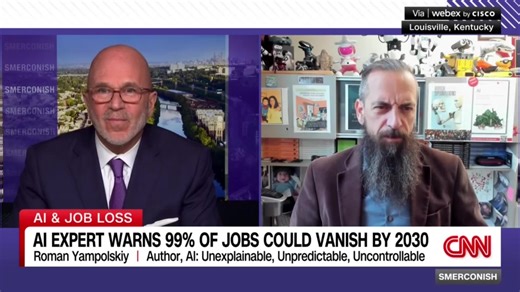 7.3K views · 220 reactions | Got CNN off my bucket list. | Roman V. Yampolskiy | Facebook