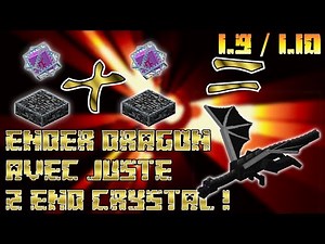 [tuto] Ender Dragon avec juste 2 Cristaux de l'end !