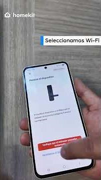 Configuración de Cerradura Inteligente RF02 - Vincular Cerradura a la Red Wi-Fi