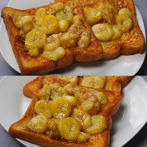 You have Banana and Bread in your house. Make this delicious Breakfast in just a few minutes! | Our Recipe