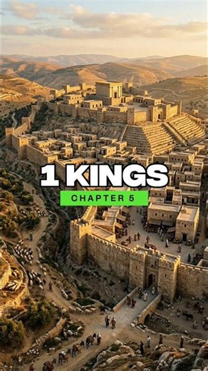 1 Kings 5: The Temple Begins | Solomon & Hiram Build God's House #kingsolomon #templeofjerusalem